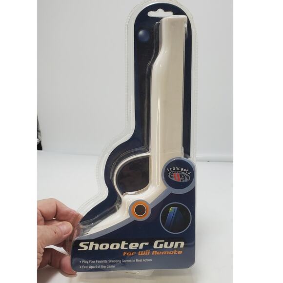 Nintendo Other - iConcepts Game Fury Shooter Gun for Wii Remote **FACTORY SEALED**